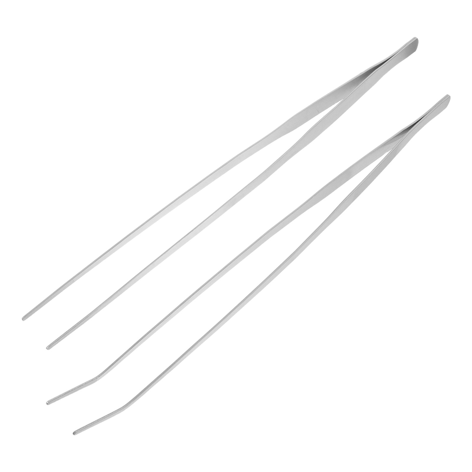 Planted Aquarium Tips - 2 pinces longues en acier inoxydable,
