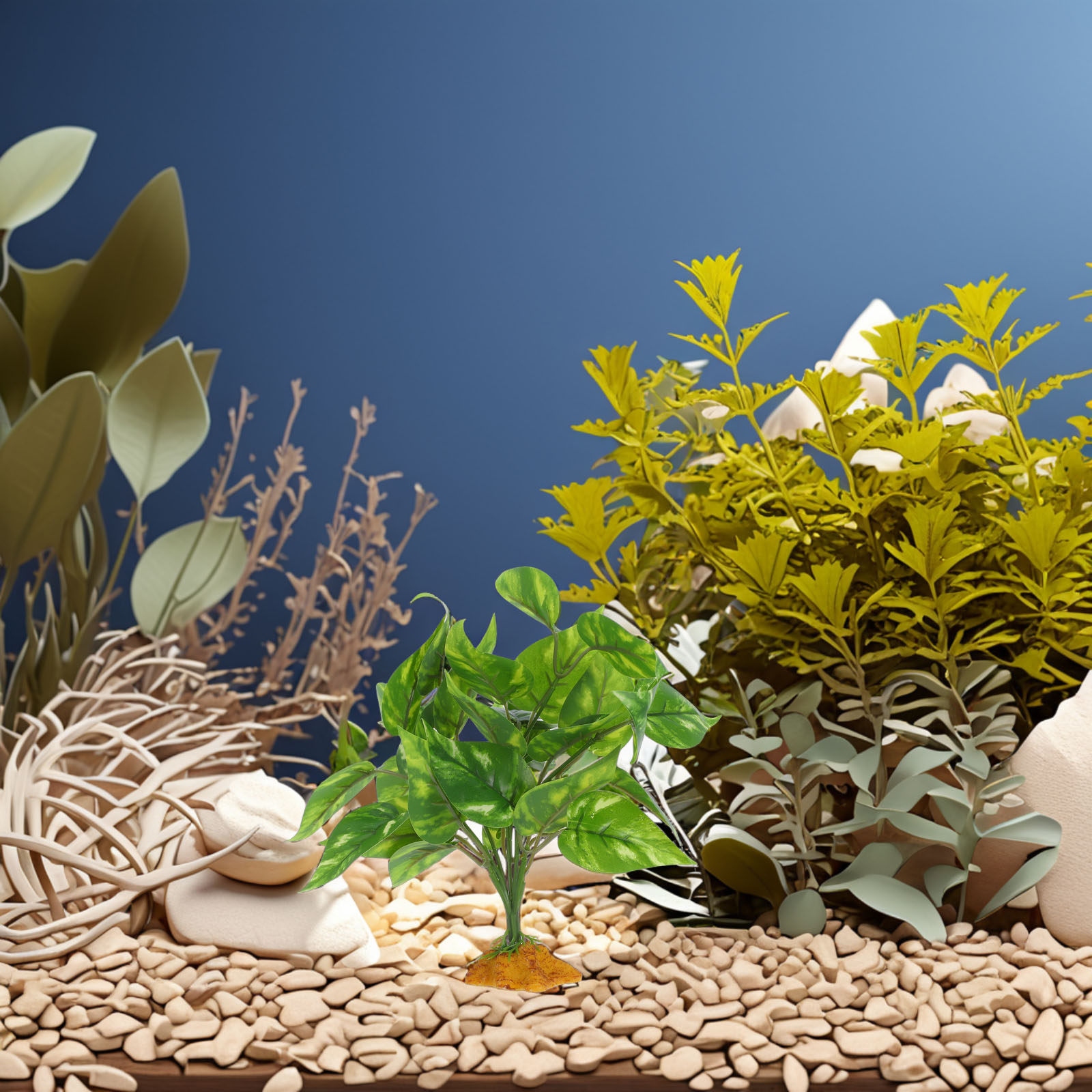 Non Planted Aquarium Fish - Plantes artificielles réalistes, sûres et non