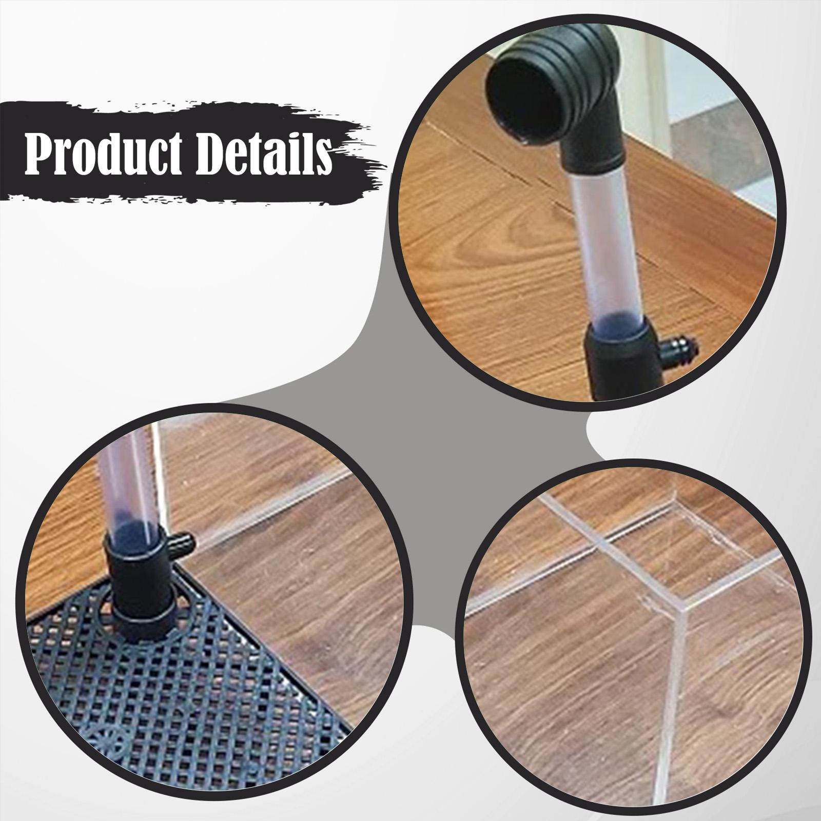 Planted Aquarium Undergravel Filter - Boîte de filtration d'aquarium en acrylique