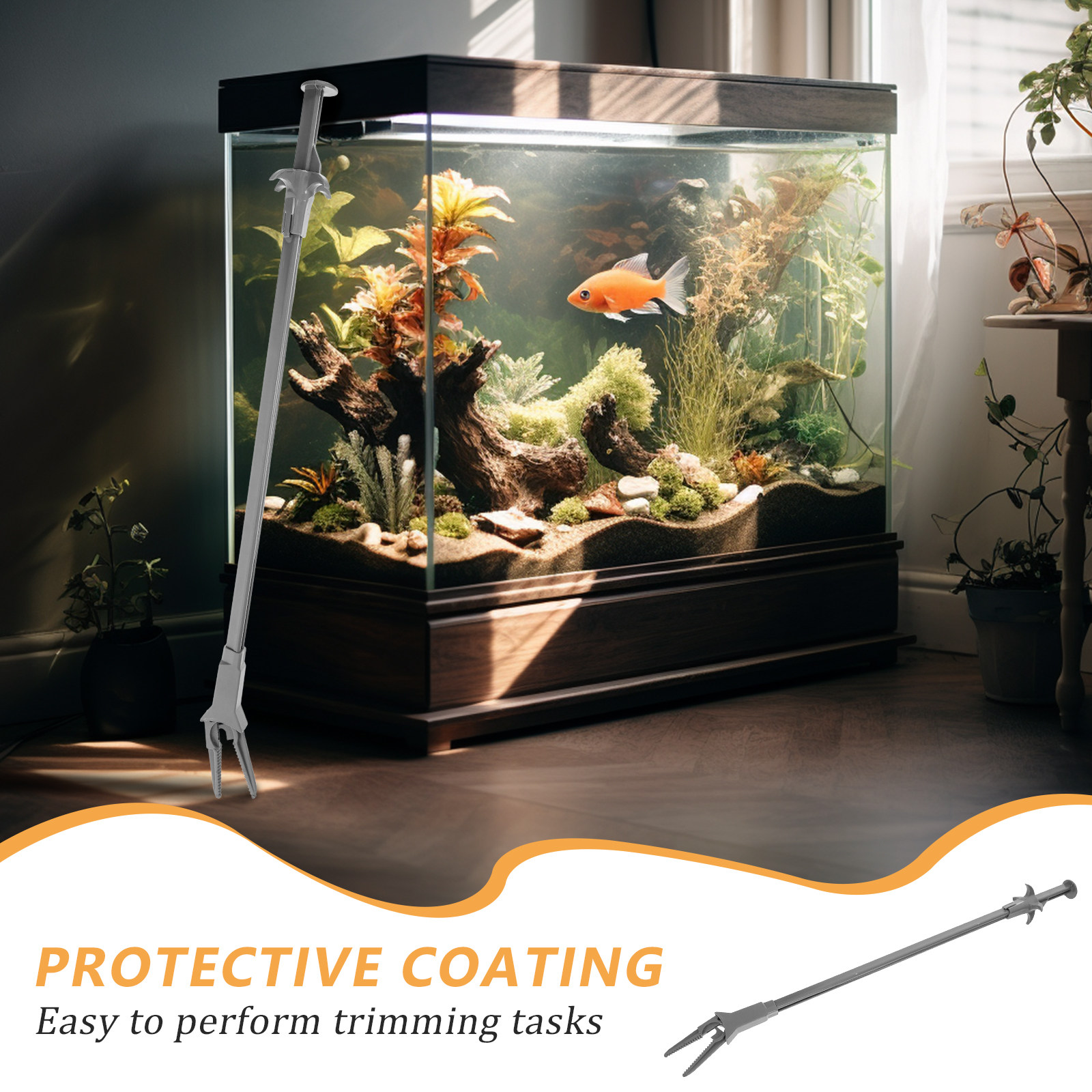 Pince à plantes d'aquarium 50  - Planted Aquarium Tips avis et prix